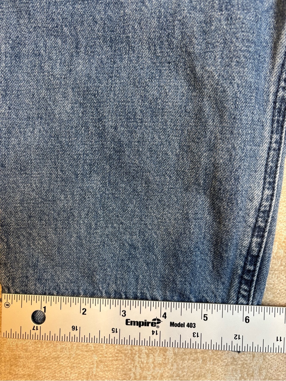 Old Navy Denim Utility Jean Jumpsuit Long Sleeve Medium Wash Size M EUC - Picture 7 of 12